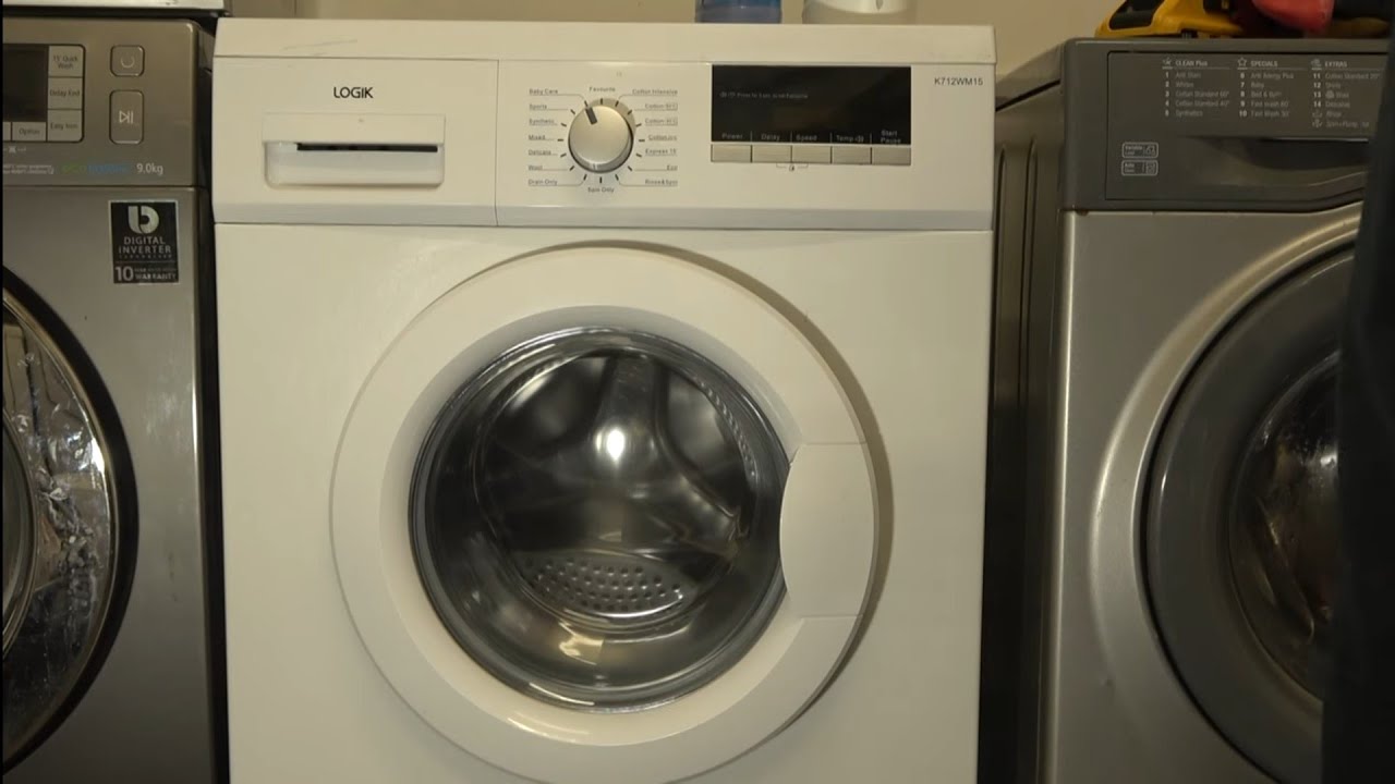 Review of the Logik L712WM16 1200 spin 7kg washing machine
