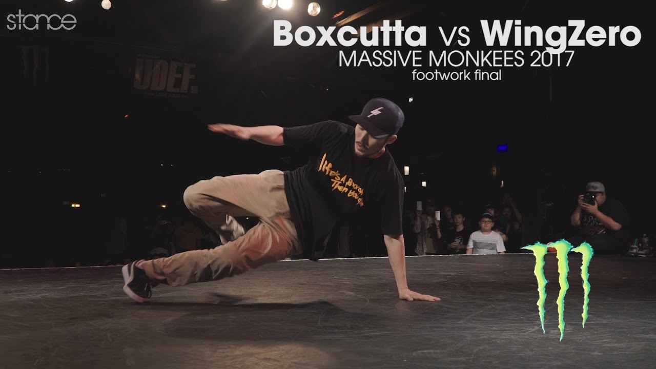 Boxcutta vs WingZero [footwork finals] // .stance // Massive Monkees 2017 - UDEF