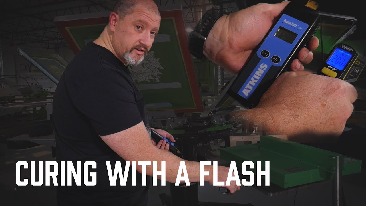 Curing Plastisol With A Flash | Tips On Getting A Proper Cure