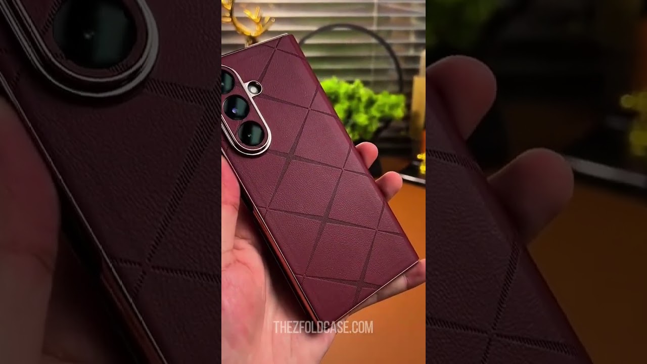 Discover Best Z Fold 7 Leather Wallet Case