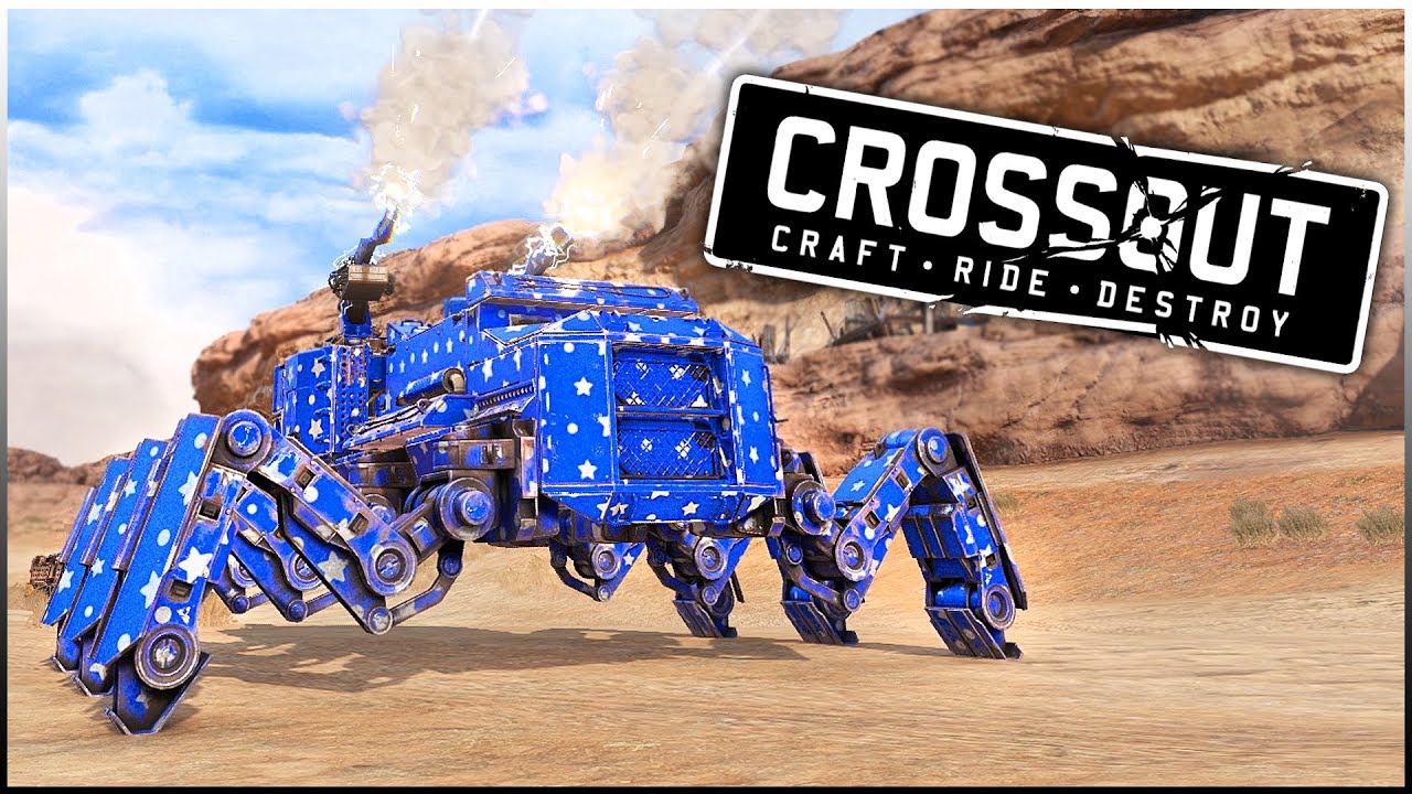 Crossout - AWESOME & FUN Builds Built By The Computer (Crossout Gameplay Randomly Generated)