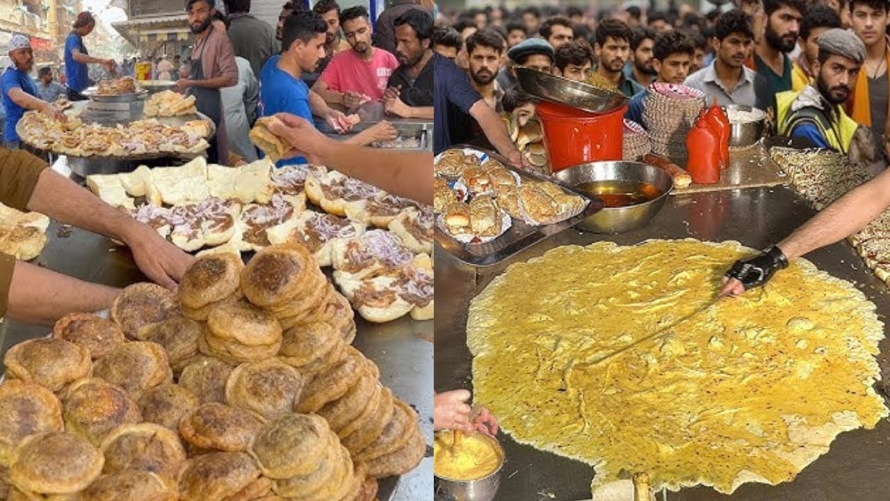Karachi Food Street, Burns Road Food Street Karachi, Pakistani Food Street,  Pan Mandi Karachi