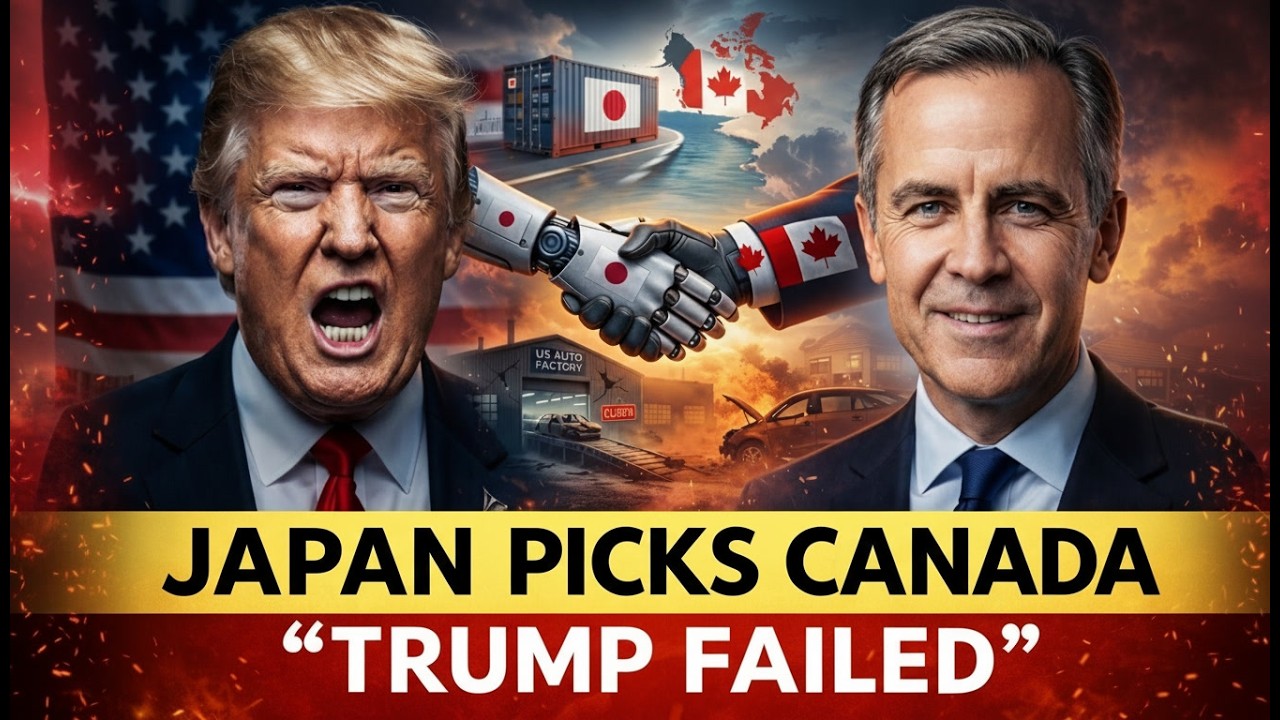 1 MIN AGO: Japan Picks Canada — Toyota Abandons Alabama, $9B Megafactory Goes to Canada