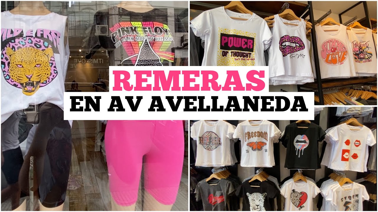 REMERAS Y REMERONES en AV AVELLANEDA FLORES/Ropa por mayor en Buenos Aires/Donde comprar/