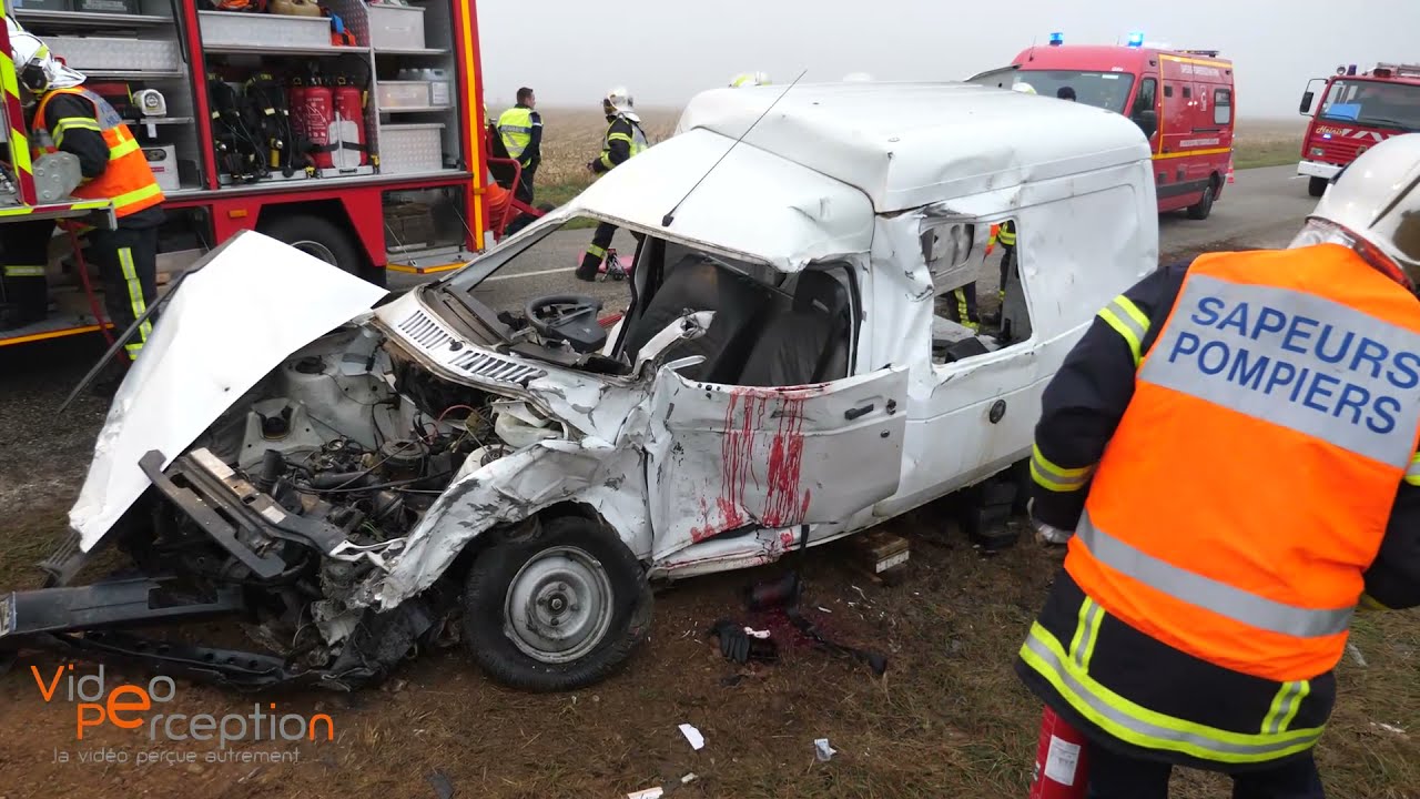 Accident mortel - choc frontal et désincarcération à Hirtzfelden