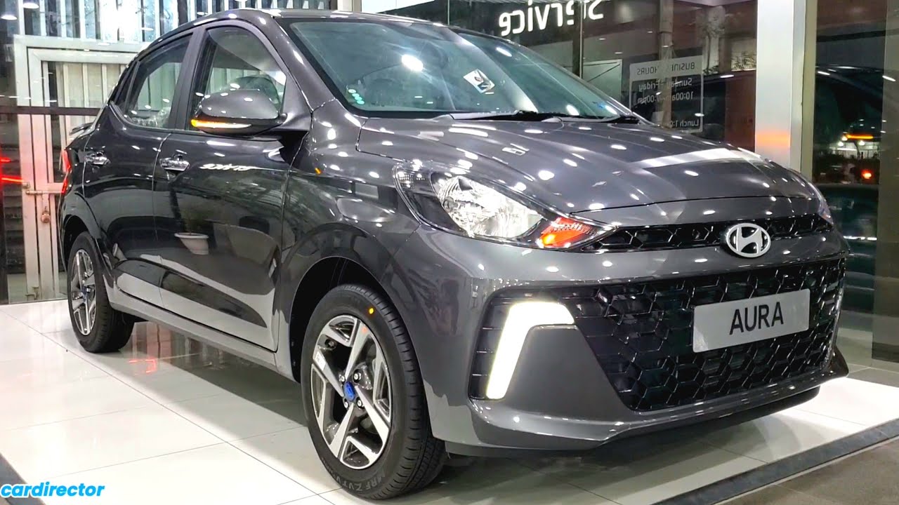 Hyundai Aura SX 2023 | BS6.2 Aura 2023 Top Model Features | Interior and Exterior | Real-life Review