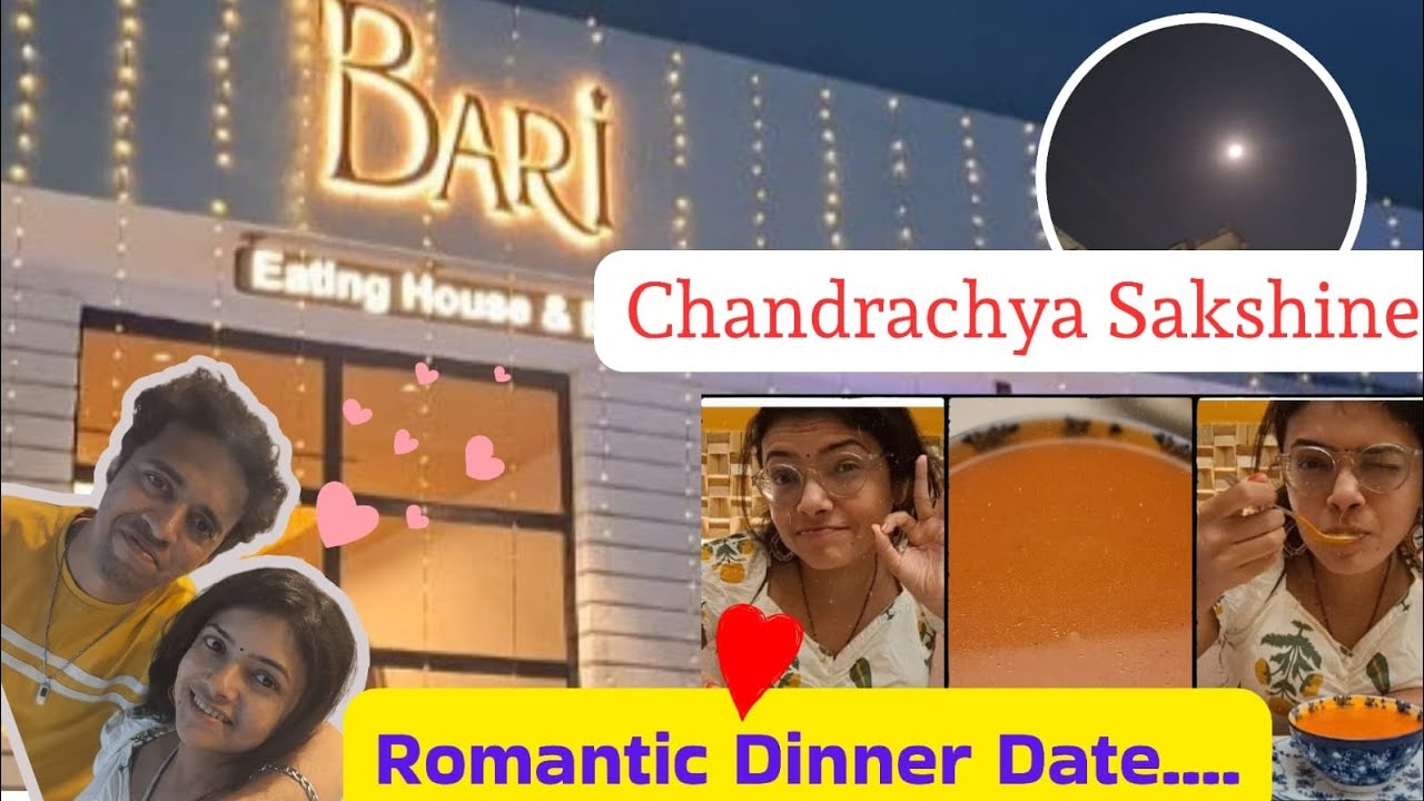 Aaj Chandra jara Special hota...🌛🩷| Romantic Date Vlog..❤️💕| #romanticdinnerdate #tandavibes 