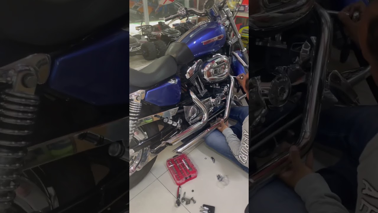 A si se pone en unos escapes vance hines harley
