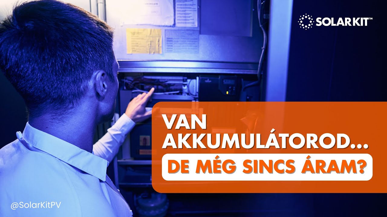 Akkumulátoros napelemes rendszer, BACKUP üzemmód (UPS/EPS)