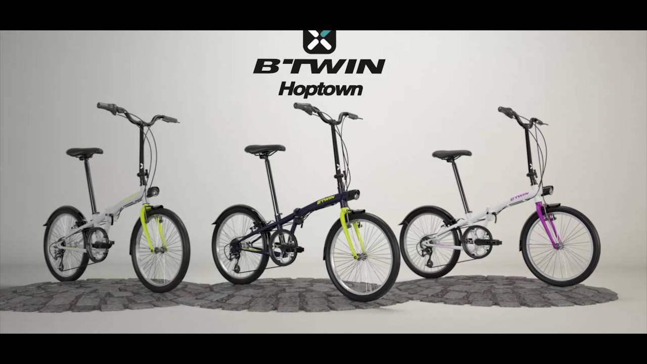 V&eacute;lo pliant Hoptown 320 | B'TWIN by DECATHLON
