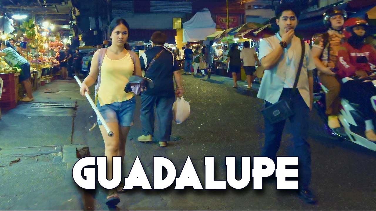 Guadalupe After Sundown | Hidden Corners and the Lively Rhythm of Night Life in Motion [4K] 🇵🇭