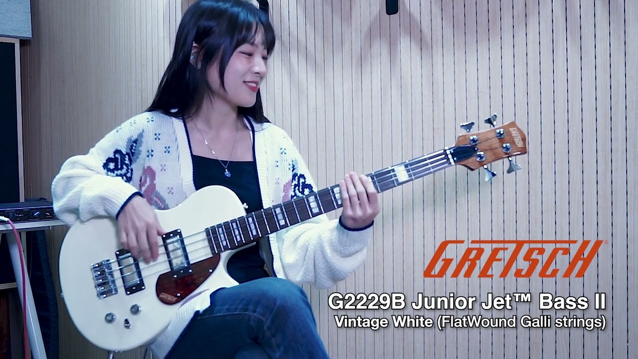 [Gretsch] G2229B Junior Jet&trade; Bass II - Vintage White - LTD Played By Jeong hyo lim bass