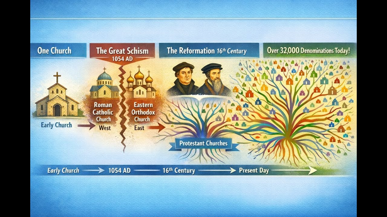 Christianity's Family Tree