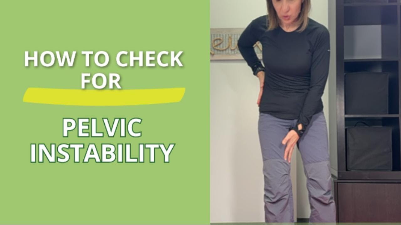 How to Check for Pelvic Instability #pelvicstability #pelvicfloor #pelvicpain