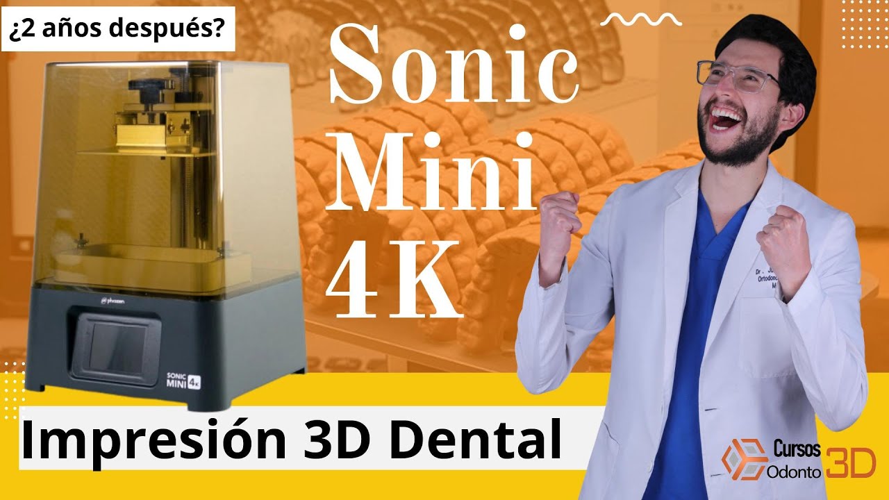 LA MEJOR impresora 3d DENTAL ⏐ ¿Es la sonic mini 4k la mejor calidad - precio para ODONTOLOGÍA?