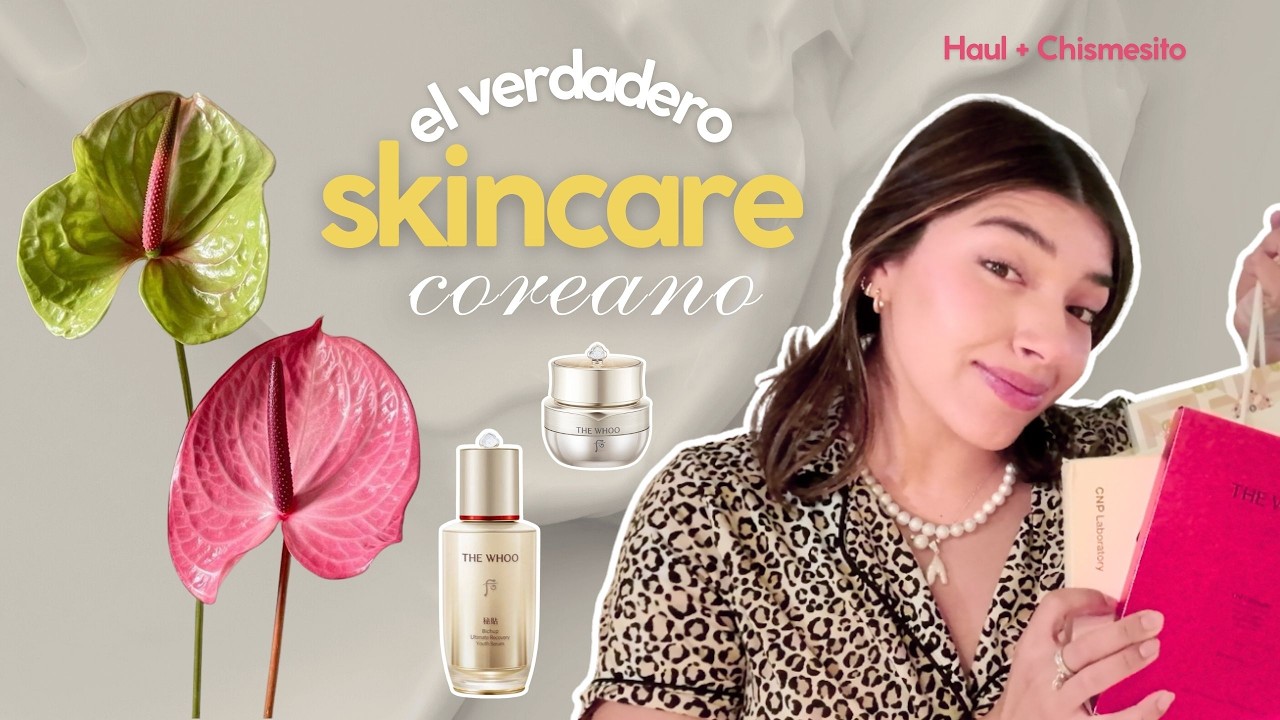 MI AMIGA DE 58 ME RECOMENDÓ EL “VERDADERO” SKINCARE COREANO… Y LO COMPRÉ | HAUL