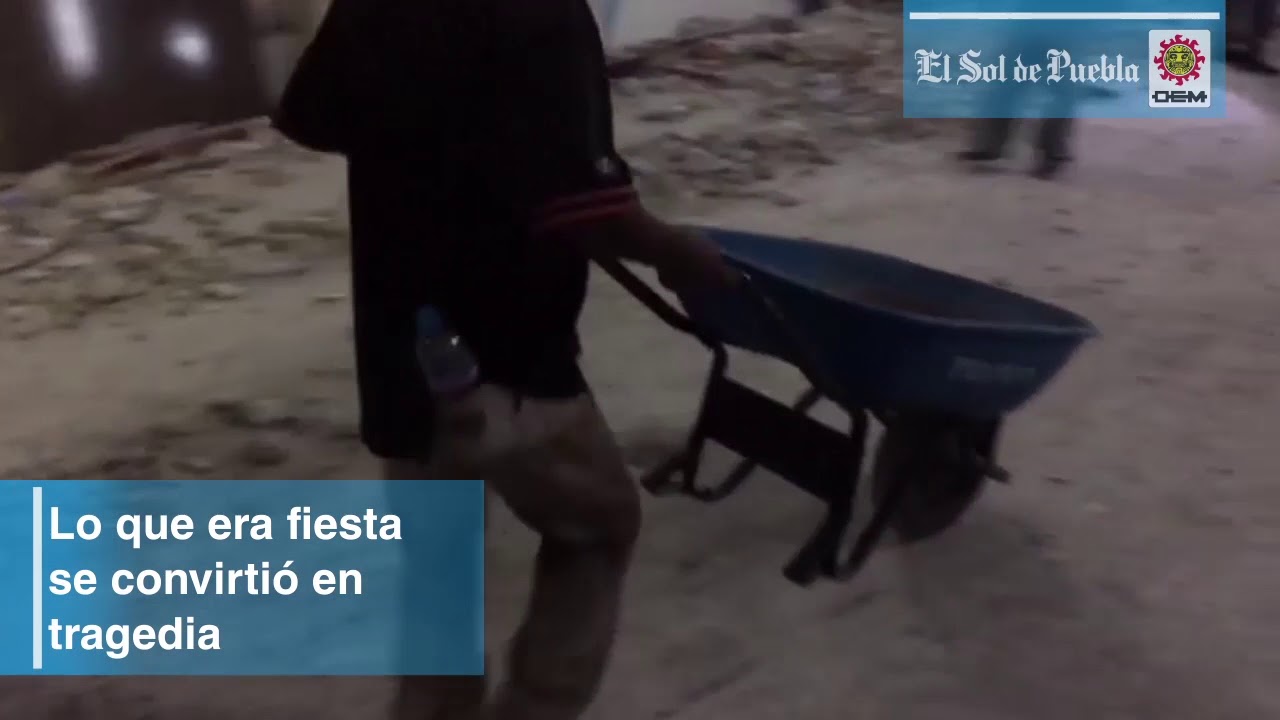 Tragedia en Atzala, once 11 personas quedaron atrapadas en una iglesia