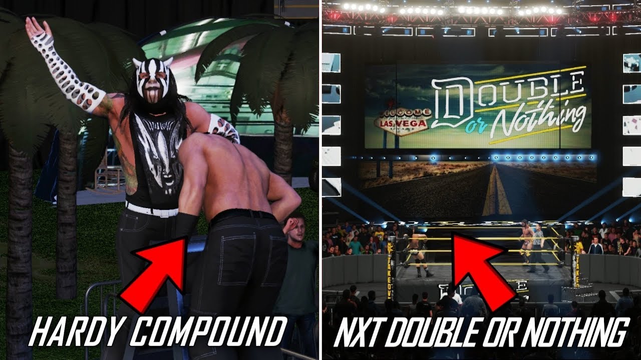 Best Custom Arenas EVER In WWE 2K19 #5 (Hardy Compound & More)