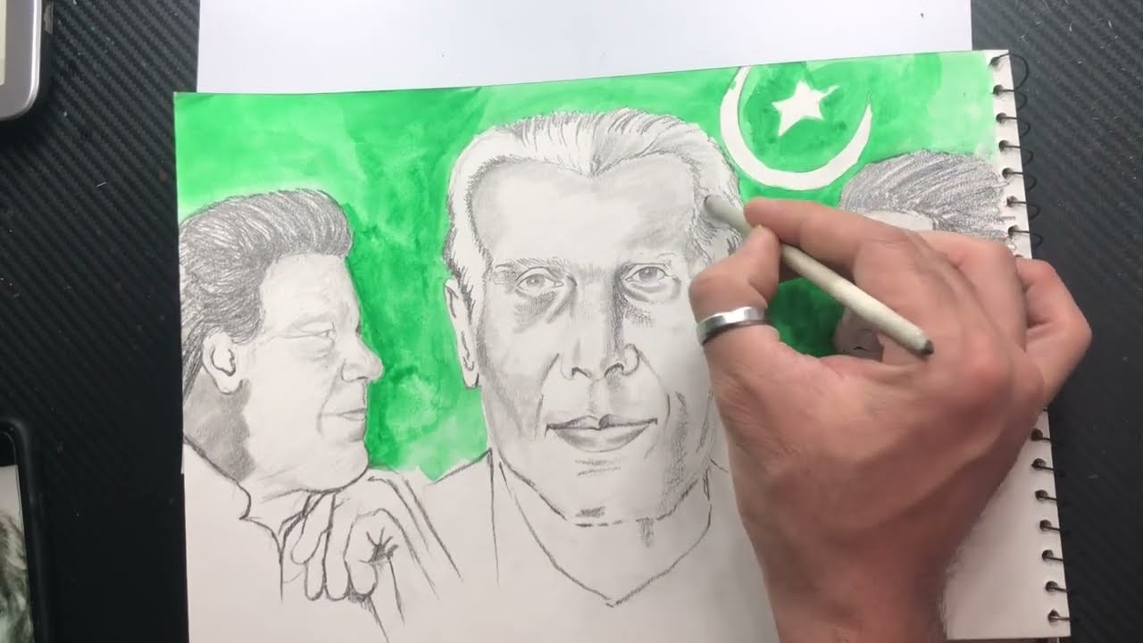Independence Day Drawing ideas | 14 August drawing video #15thaugust #14august #flagdrawing #drawing