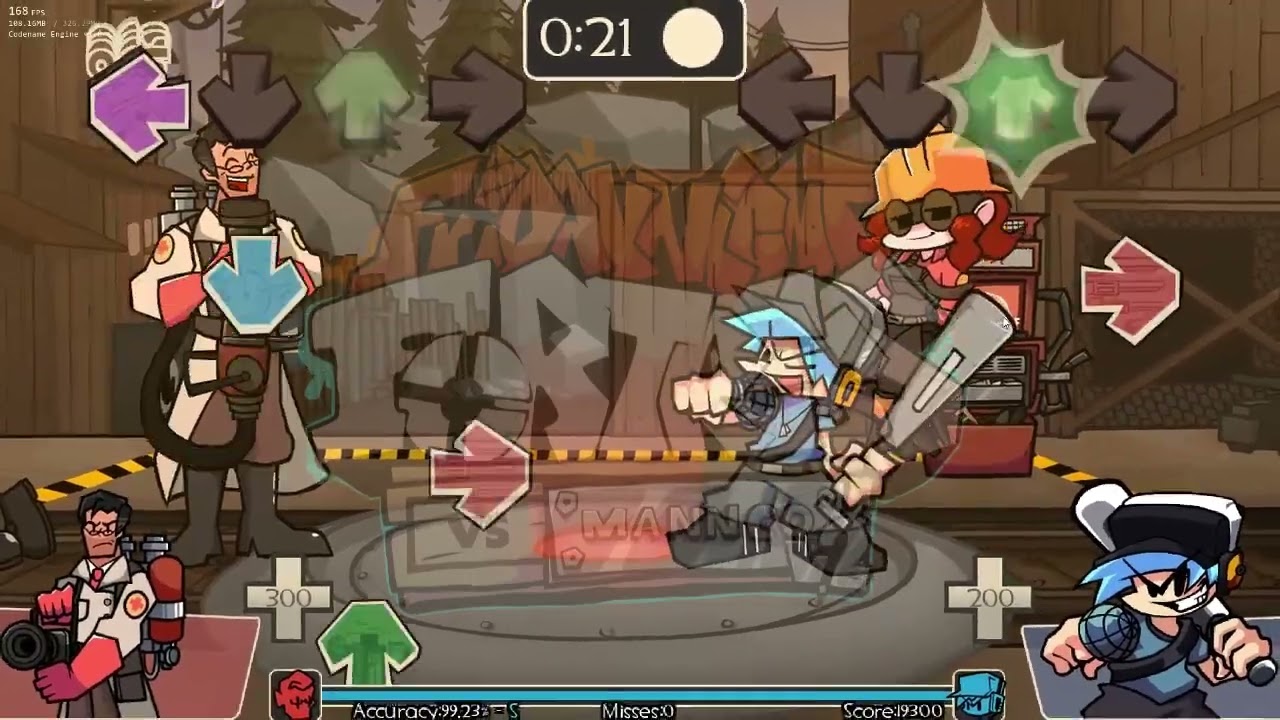 FNF: VsMannCo. Clinical Trial V3 Teaser clip.