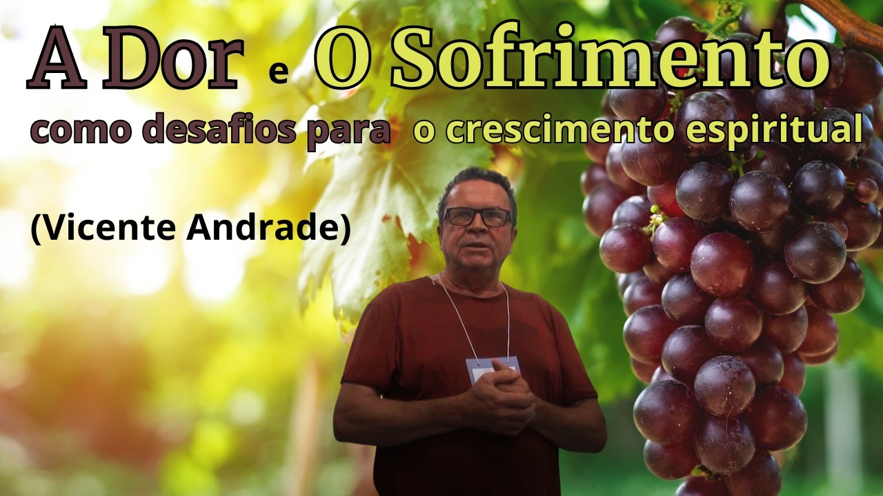 A dor e so sofrimento como desafios para o crescimento espiritual (Vicente Andrade) - X ENFAM