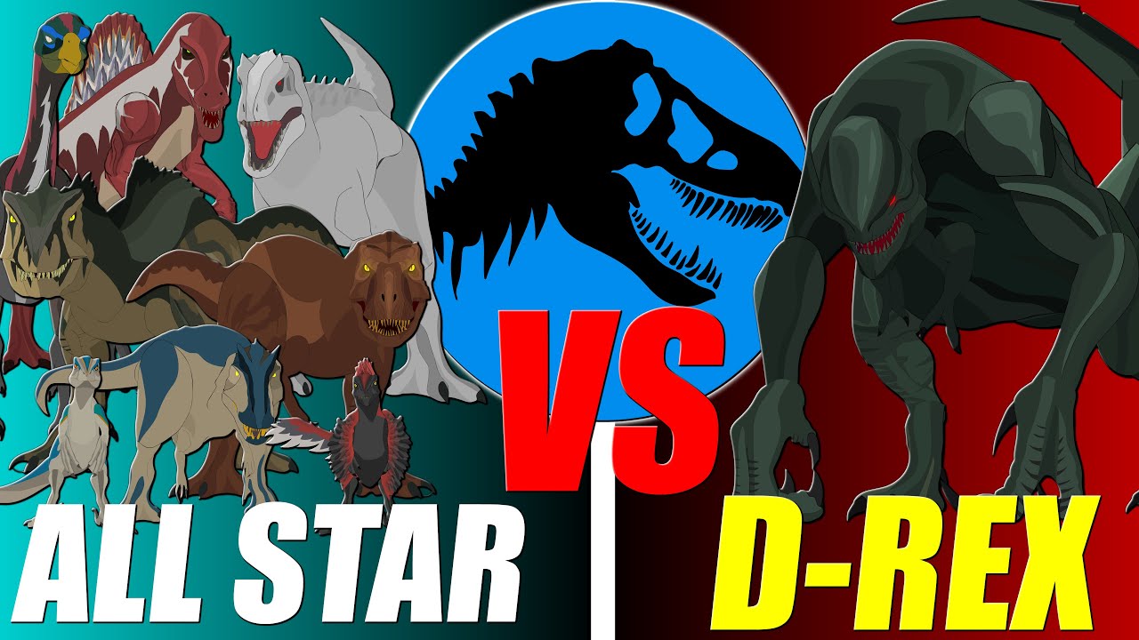 What if : Assembly of all Jurassic World dinosaurs (The Last Story of the Zombie Dinosaur)