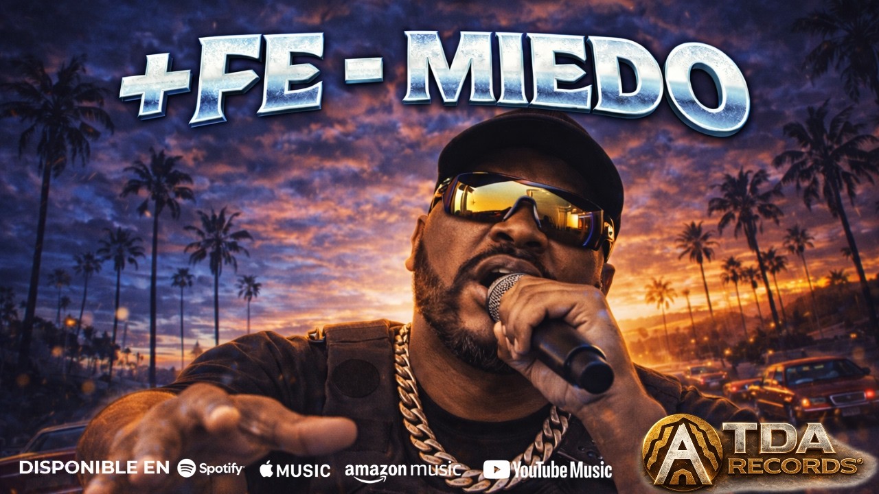 MÁS FE, MENOS MIEDO (Rap Cristiano) | Rompe la Parálisis | TRIBU DE ADULAM | TDA RECORDS