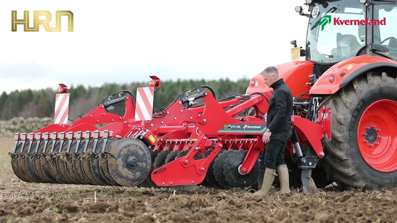 HRN and Kverneland Showcasing the Kverneland DTX300 Video