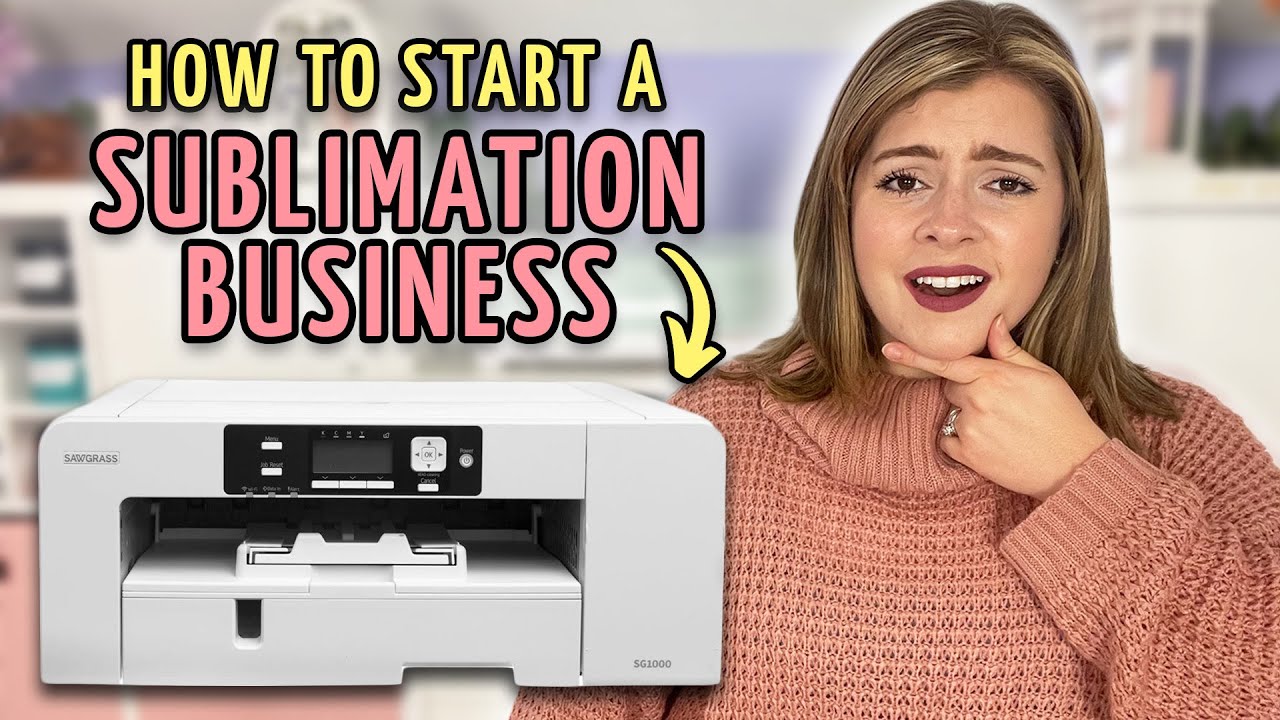 How to Start a Sublimation Business From Home | Sublimation for Beginners