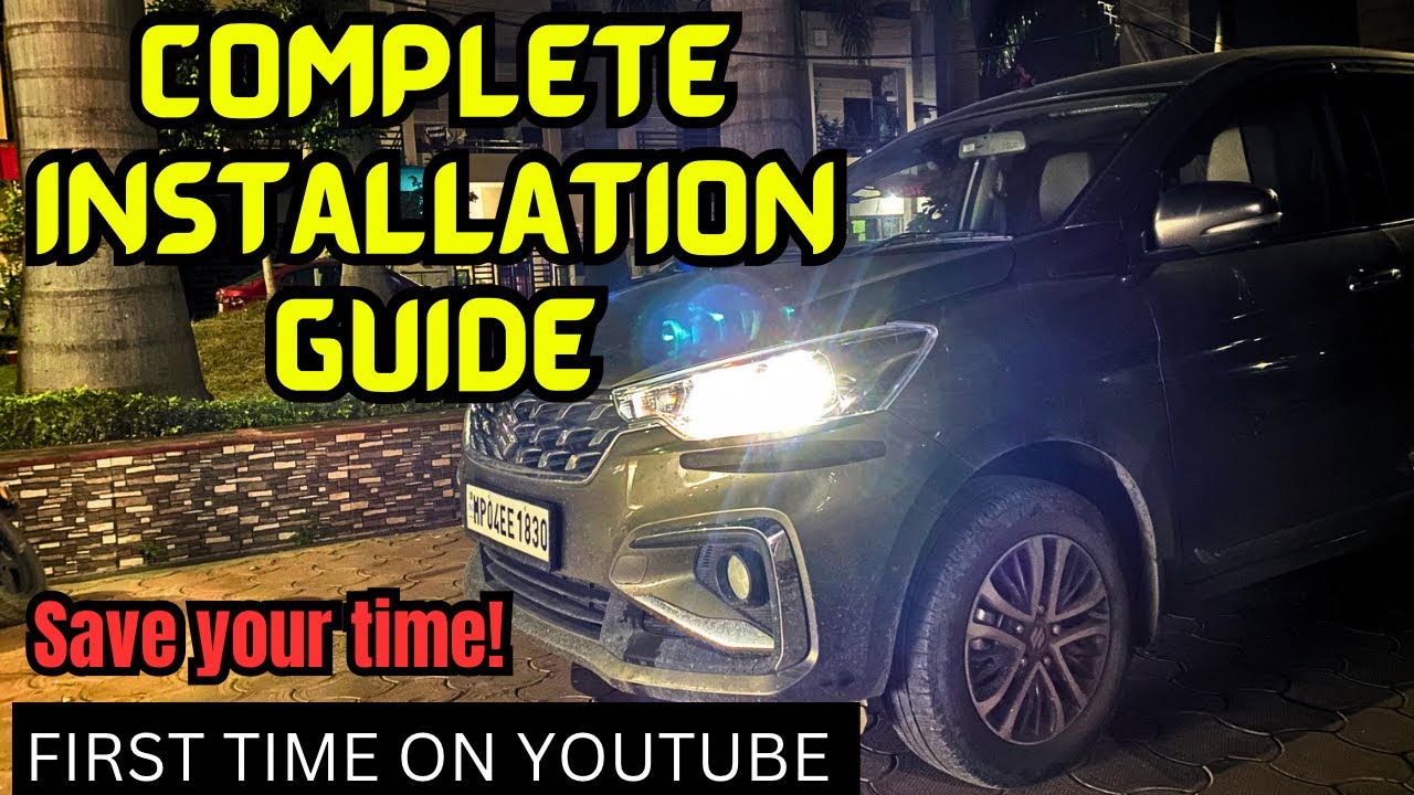 Upgrade Maruti Suzuki Ertiga ZXI Headlights with LED Lights!