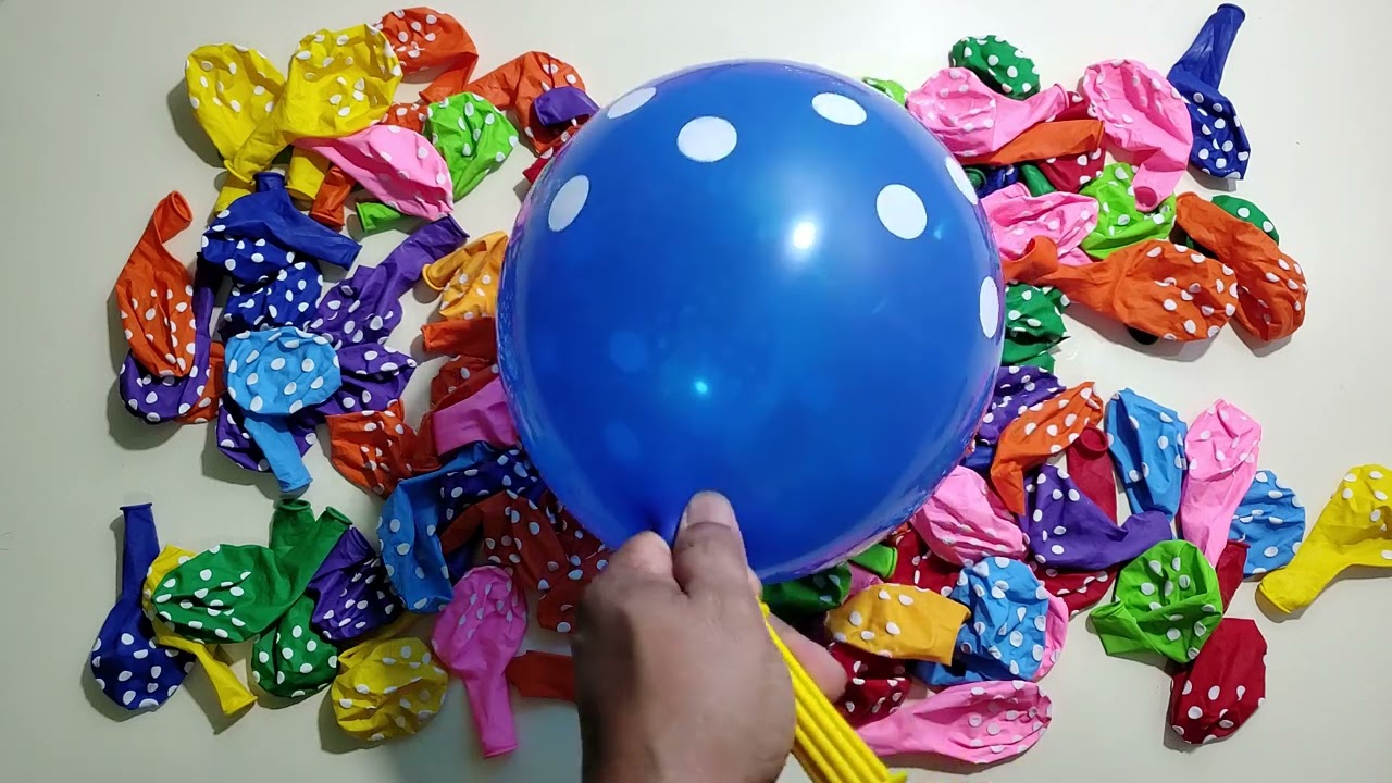 Color Therapy Balloon Inflation ASMR | Stress Relief 