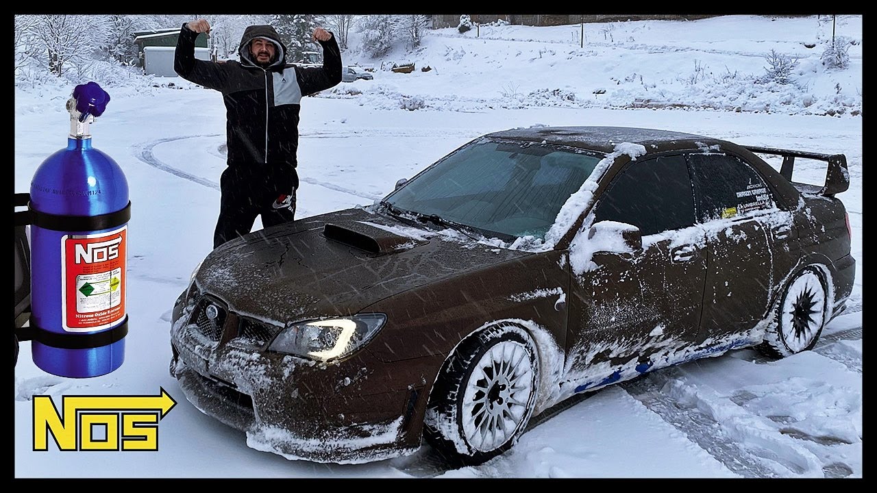 KUPIO SAM NITRO ZA AUTO! SNJEŽNI DRIFT SA SUBIEM