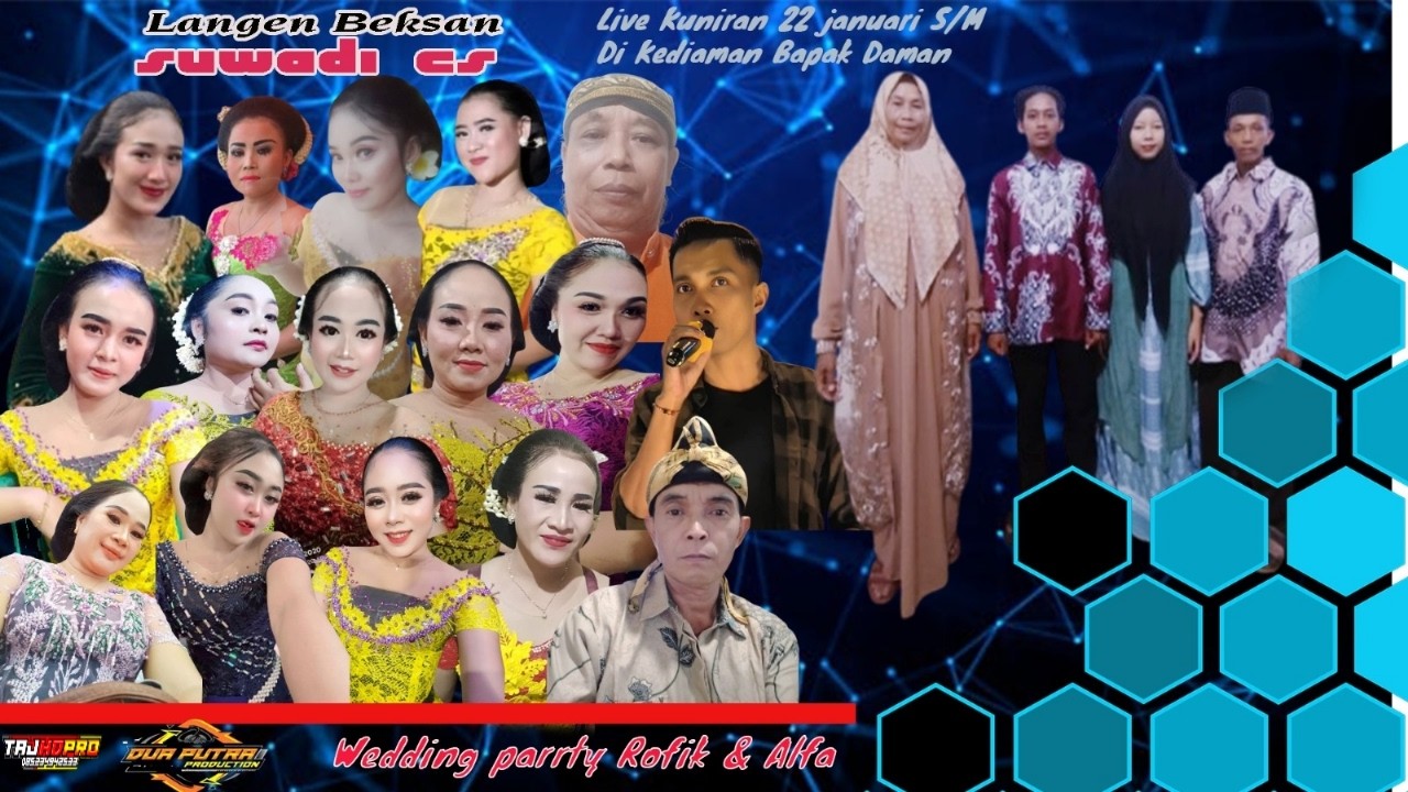 LIVE STREAMING // SETYO LARAS //WEDDING ROFIK & ALFA // ( KUNIRAN ) // TAJ HD PRO // DUA PUTRA AUDIO