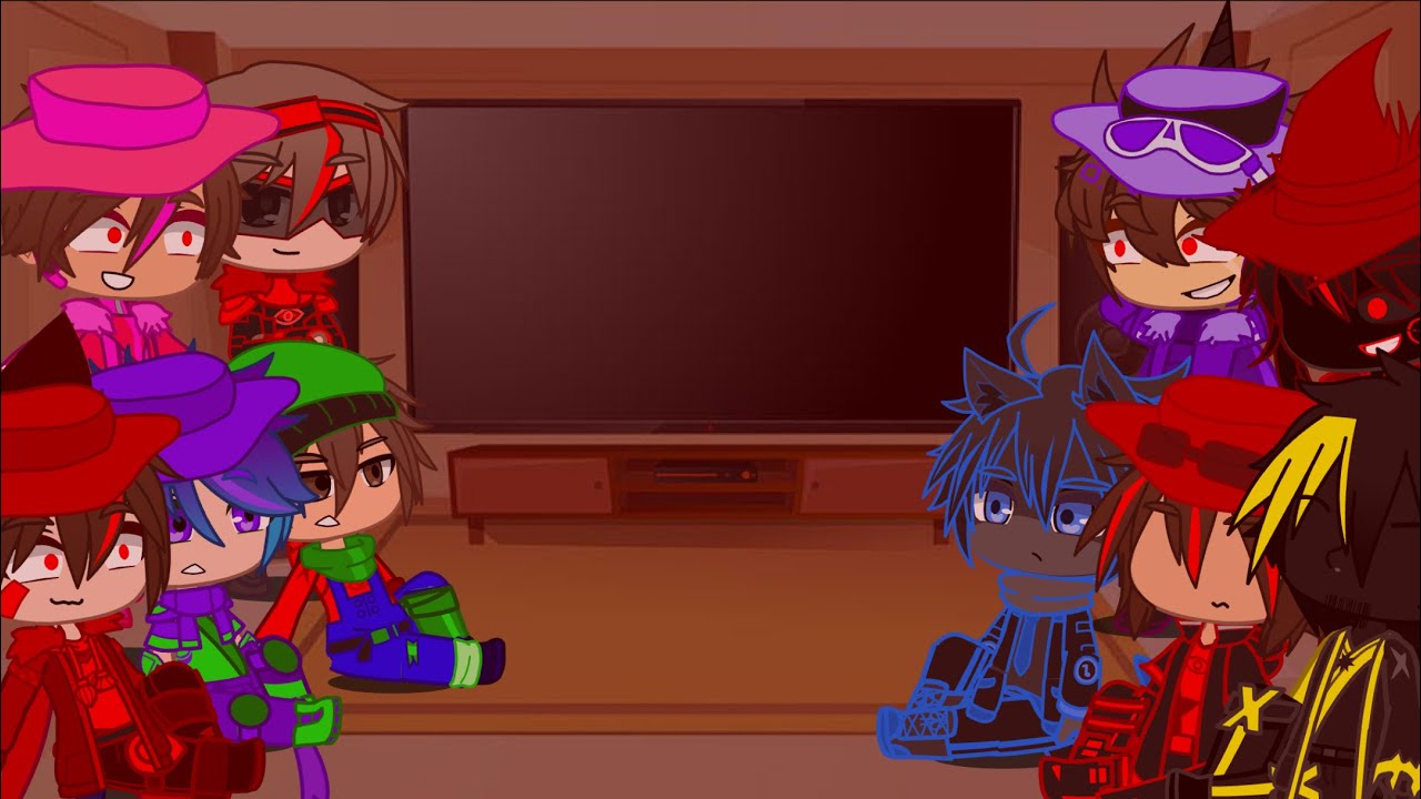 KP, Shaggyverse, and Dave and Bambi react (Part4) | Gacha Club