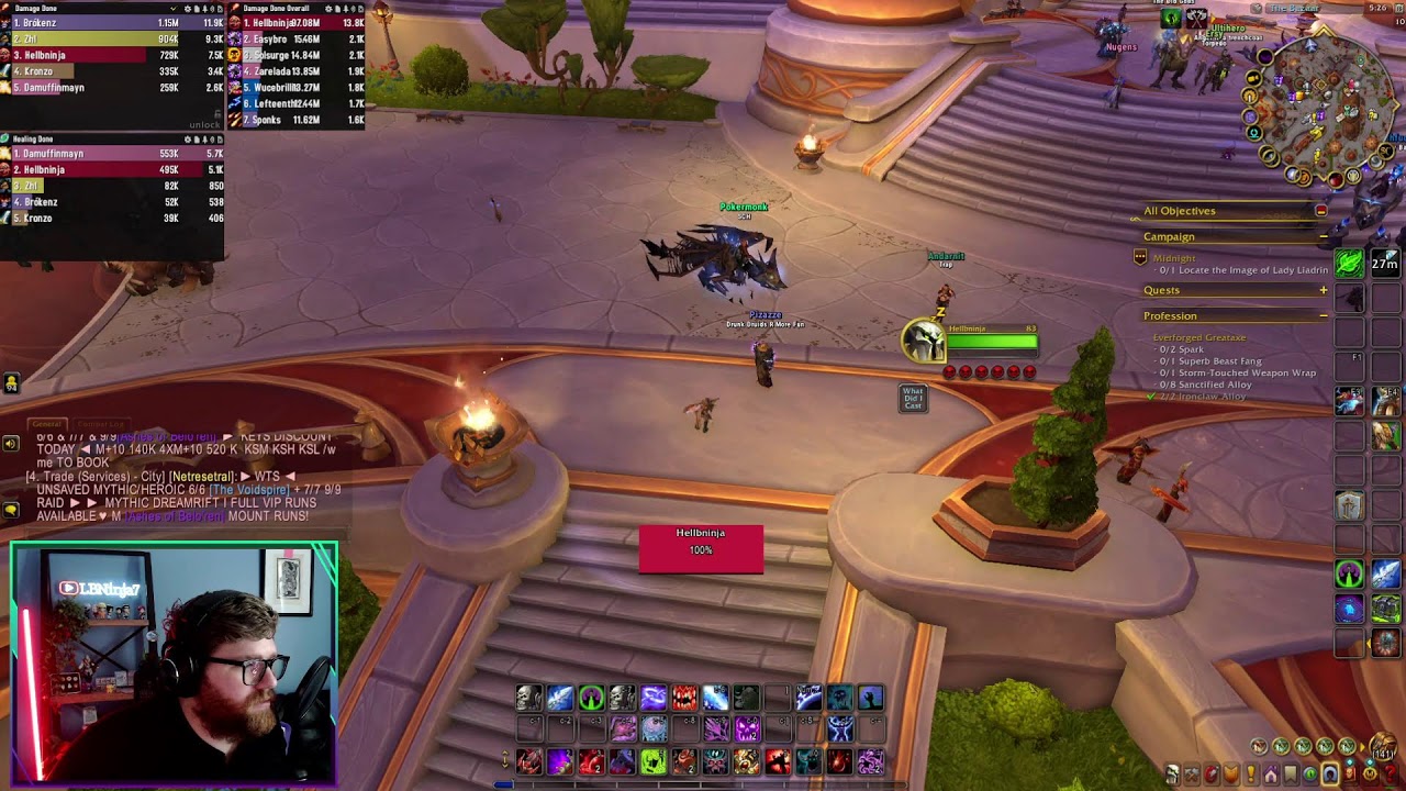 Blood DK 0-Mythic Because Mistweaver's Bad ~~~  !gfuel !discord !yt !youtube