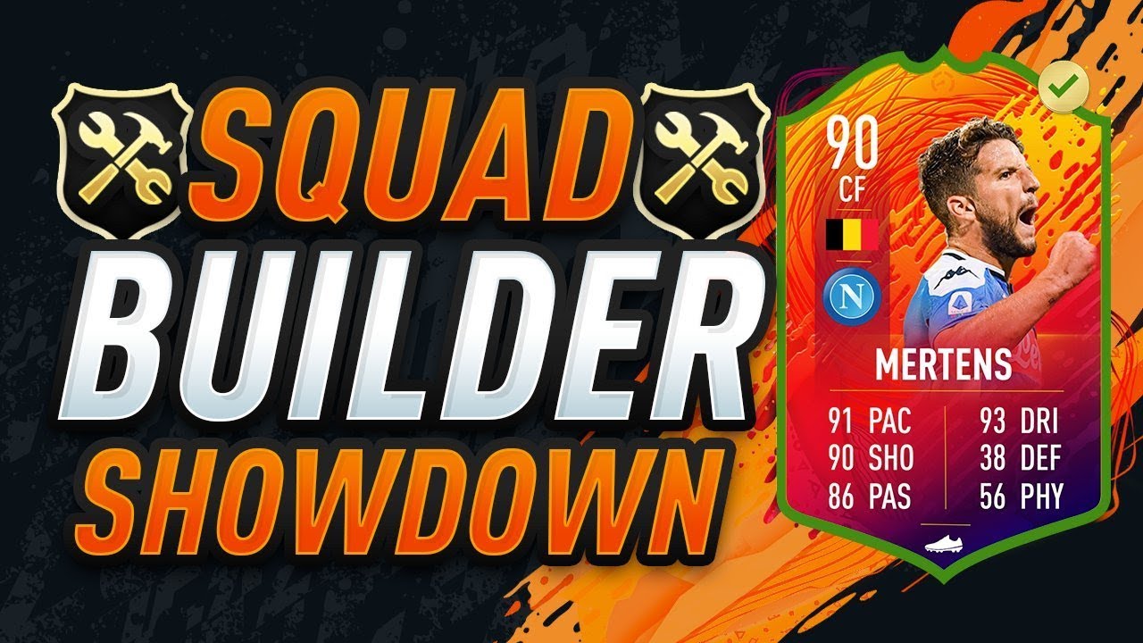 EPIC HEADLINER MERTENS SQUAD BUILDER SHOWDOWN! FIFA 20 ULTIMATE TEAM