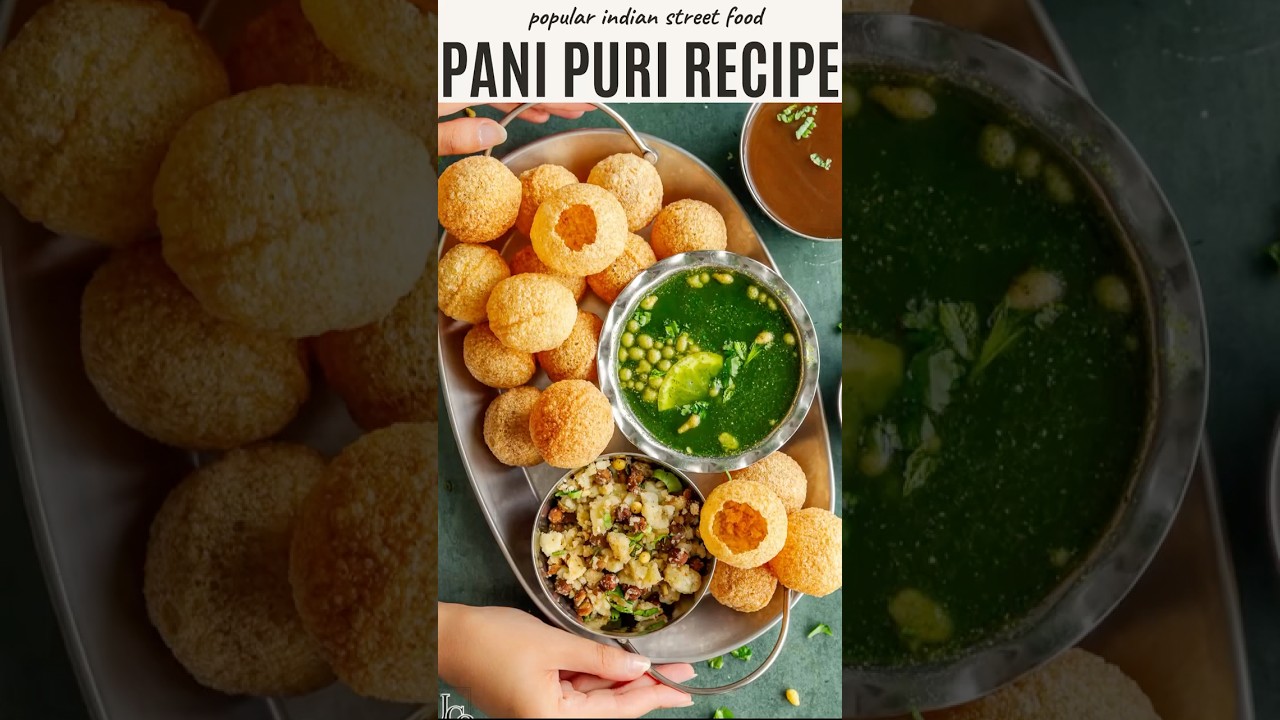 Total Pani Puri Recipe 😋 | Street Style at Home 