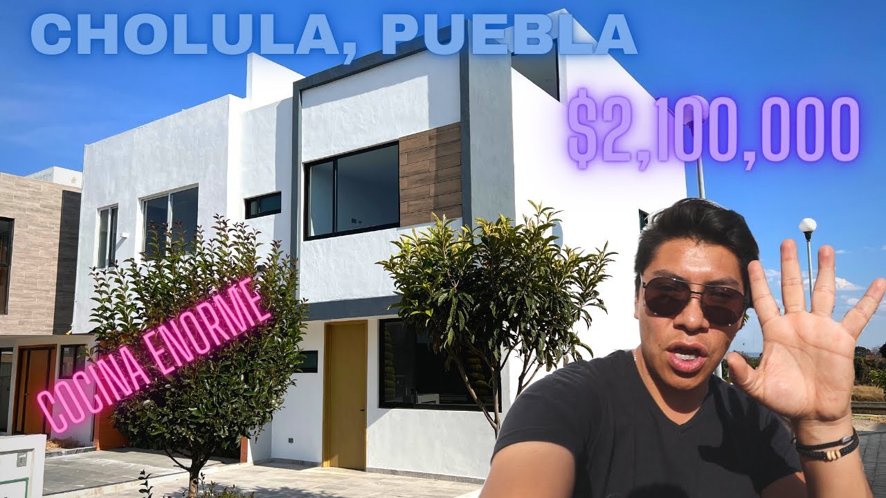 Conociendo CASA en ESQUINA Área de T.V. con VISTA a las ESTRELLAS || Casa en VENTA CHOLULA, PUEBLA
