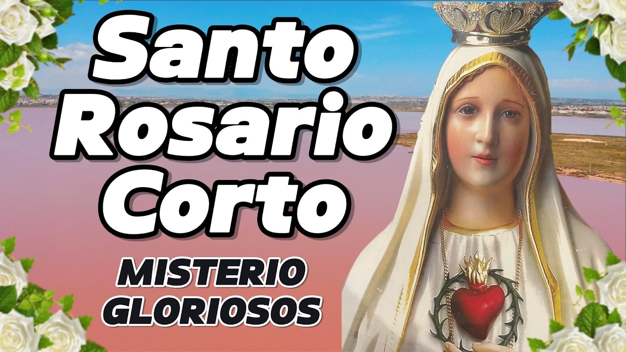 SANTO ROSARIO CORTO📿Hoy Miércoles 18 de Febrero | Misterios Gloriosos 