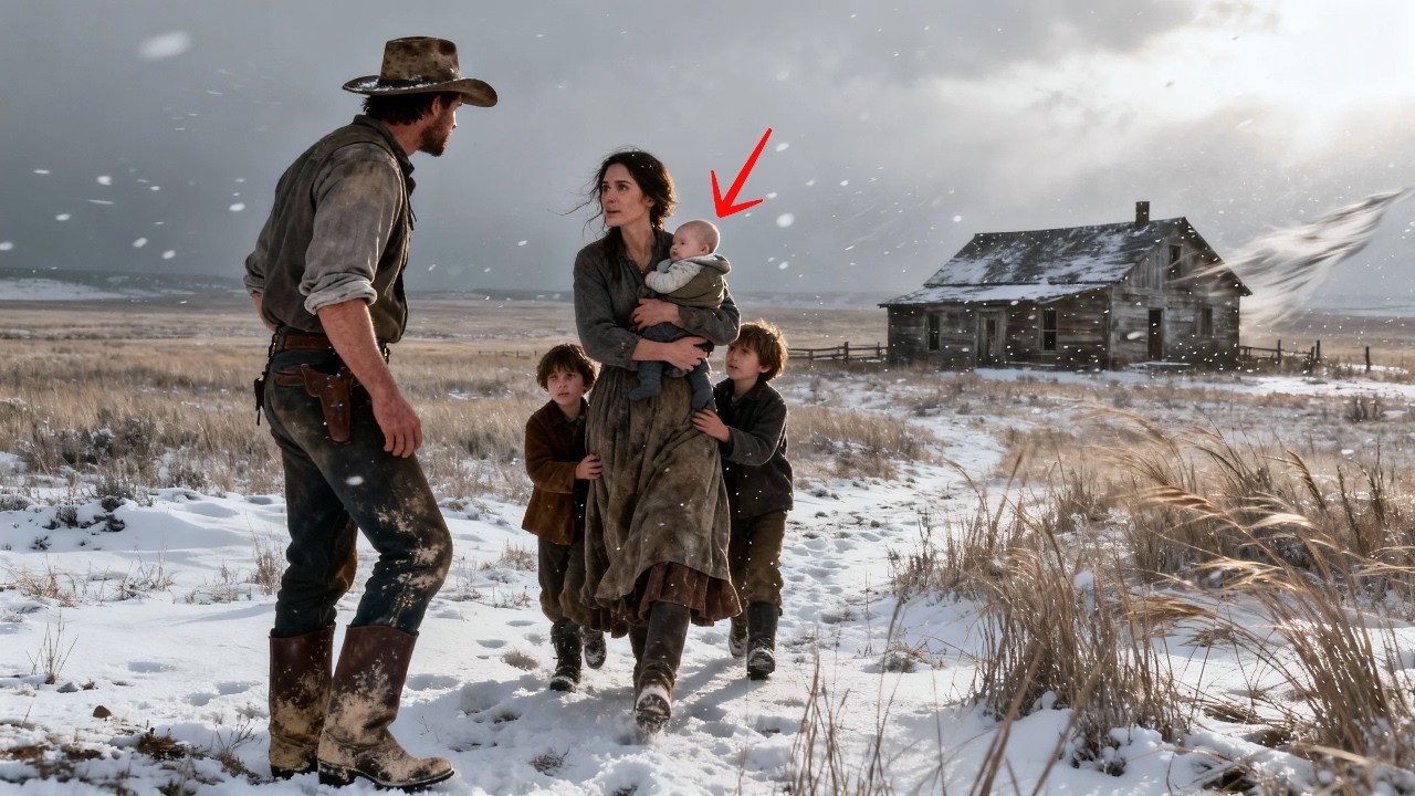 Widowed With Small Children, She Knocked on One Last Door — A Rancher Answered