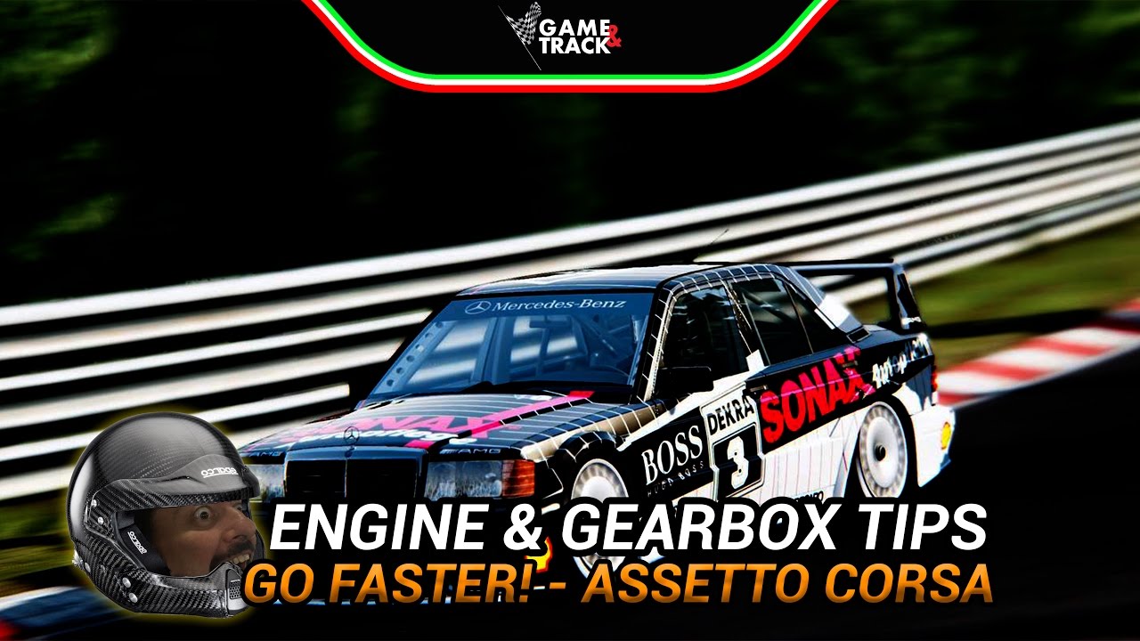Assetto Corsa Tutorial EN - Go faster! Engine and Gearbox
