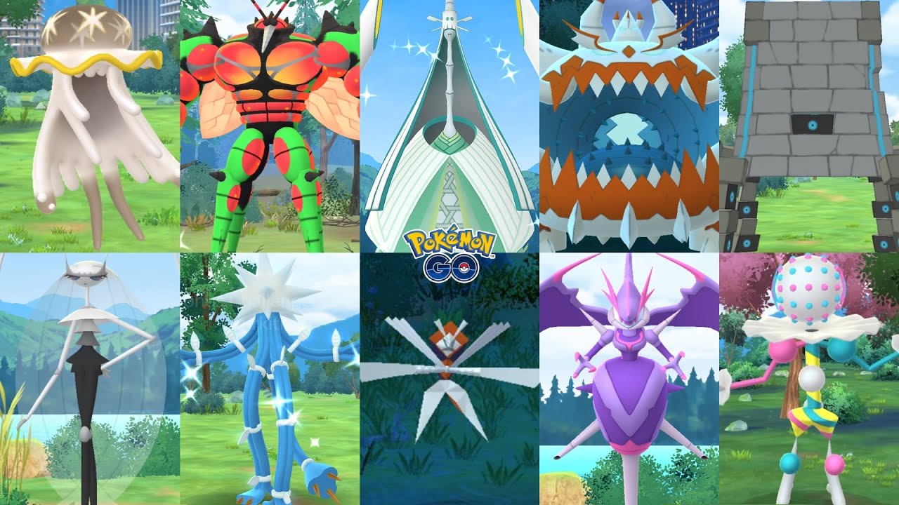 Catching Every Single Ultra Beast in Pokemon GO!