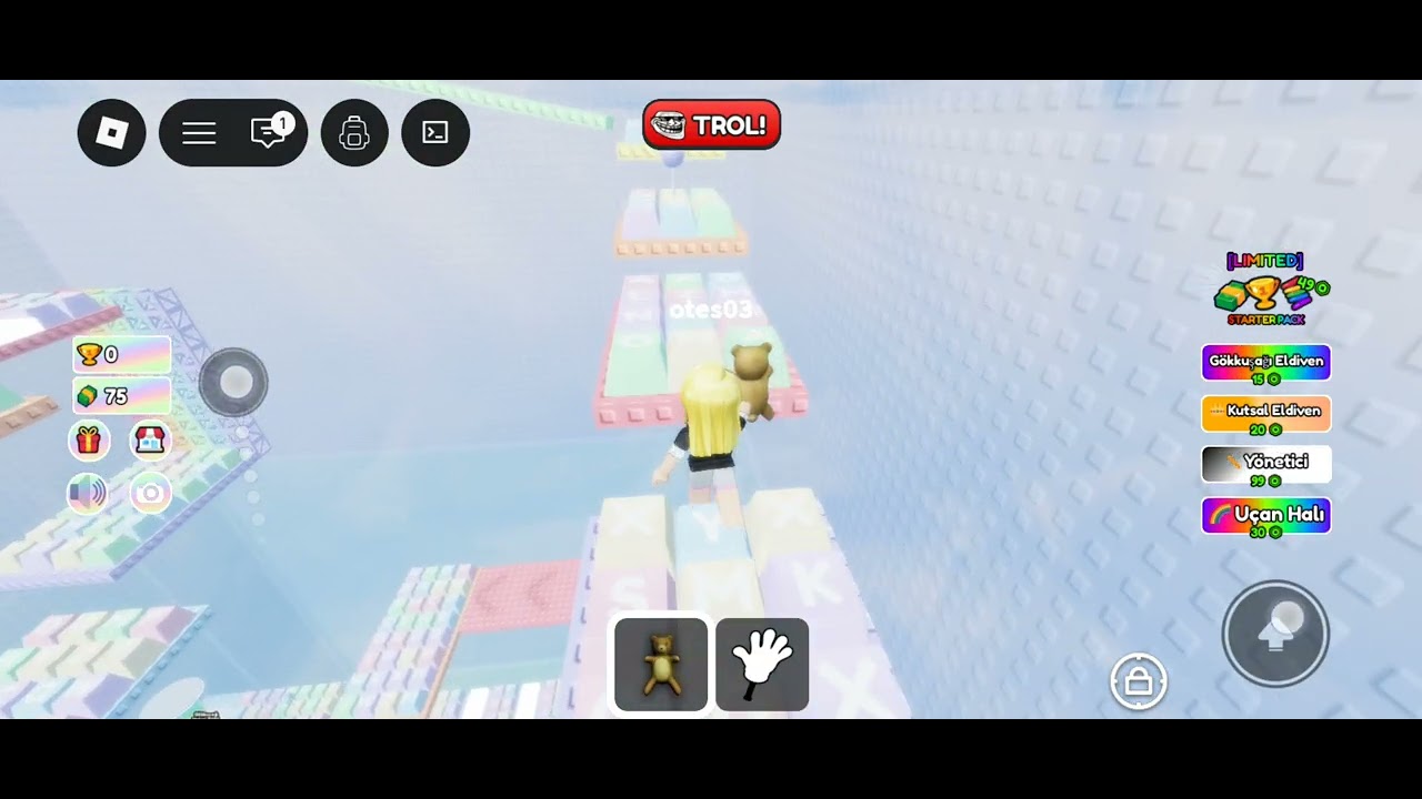 Roblox 🌈 Gökkuşağı kulesi Abone olmayı beğenmeyi unutmayın 👍❤️ #roblox #rblx #robloxshorts #shots