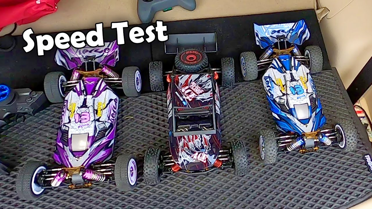 Test Kecepatan 3 RC Cars Gokil WLToys 124019 124016 124017 😁👍