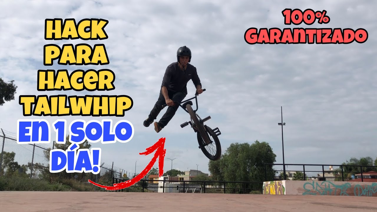 Hack para hacer tailwhip en 1 día / como hacer tailwhip / bmx tricks / bmx /how to tailwhip / vans
