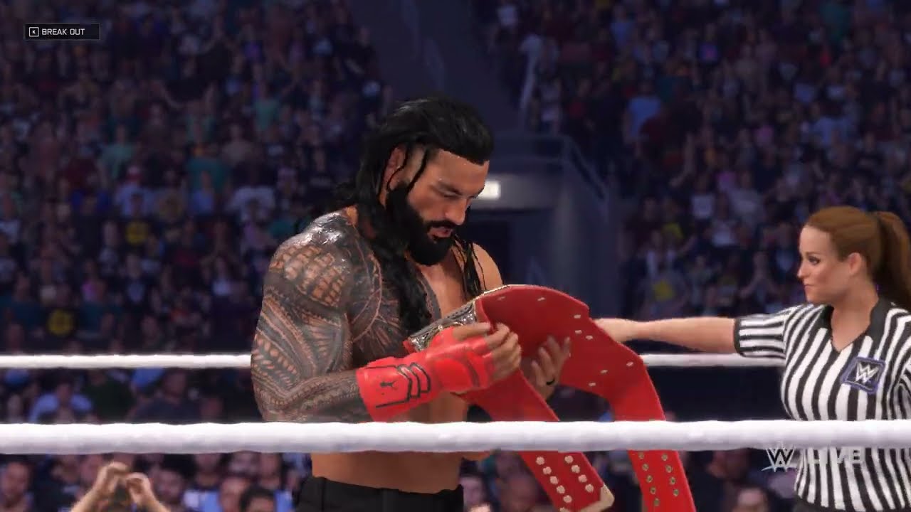 Roman Reigns vs Brock Lesnar | WWE Universal Championship | SummerSlam | WWE 2K25