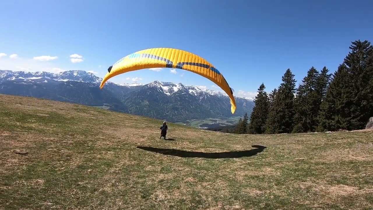Mölltalrunde von der Emberger Alm Greifenburg mit dem Gleitschirm