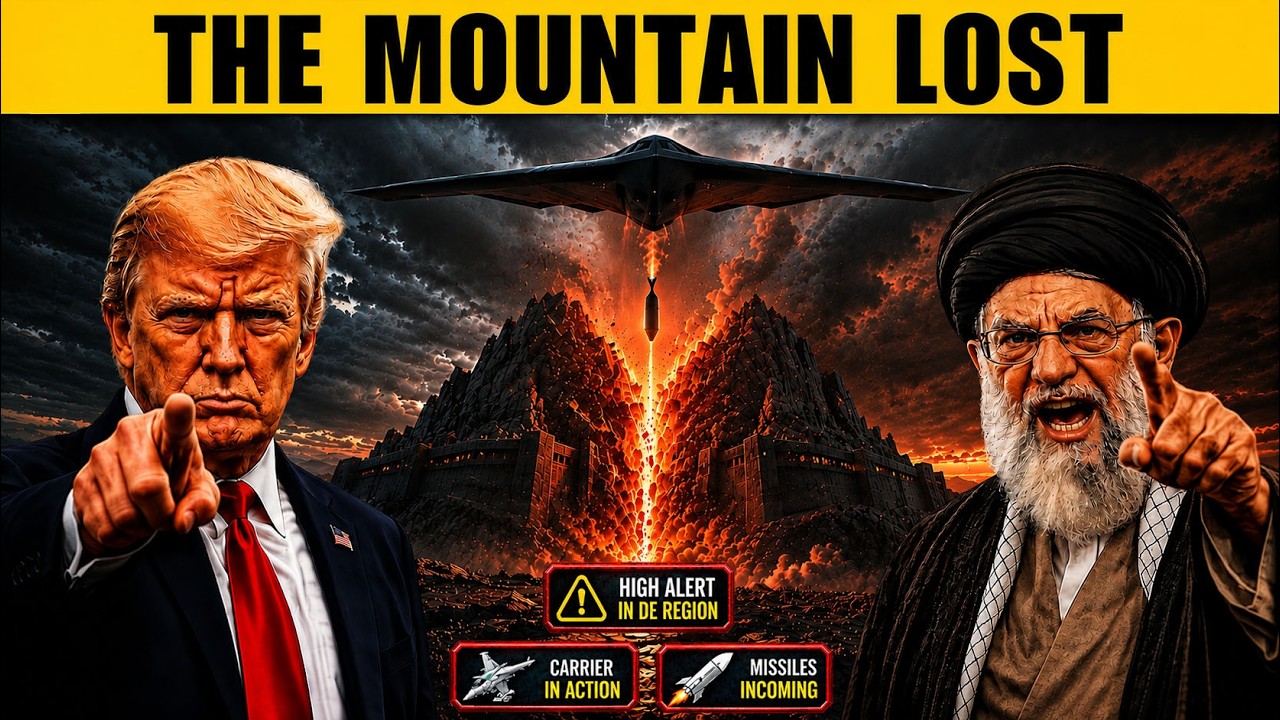 U.S. Military Drops Bomb That Turns Iran's Mountain Fortress to RUBBLE &mdash; What Actually Happened?
