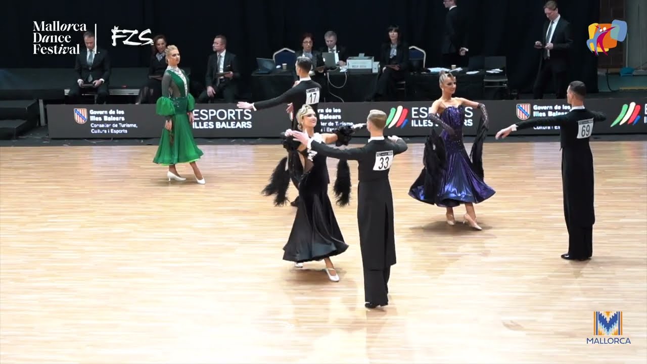 Georgy Kalashnikov - Grigore Daria, ROU | Waltz| 2025 WDSF European Standard in Calvià, ESP