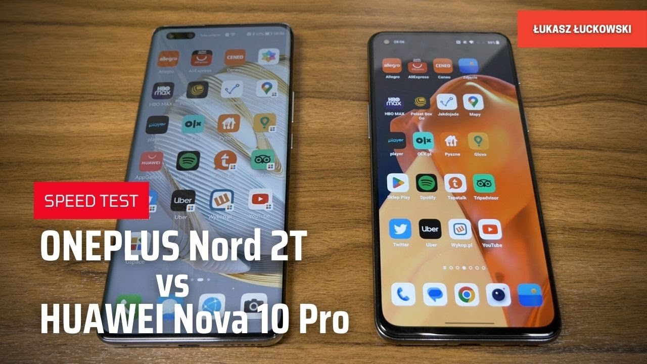 ONEPLUS Nord 2T vs HUAWEI Nova 10 Pro SPEED TEST Dimensity 1300 vs Snapdragon 778g